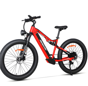 Vélo électrique tout-terrain 27,5'' à suspension intégrale, vente en gros - Product Image 1