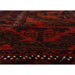 Alfombras de Lana Anudadas a Mano Aalam, Patrón Geométrico Abstracto Rojo Naranja para Uso Doméstico-Paem-111 para Sala de Estar, Dormitorio, Rectángulo de 9x12 - Product Image 3