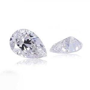 เพชรธรรมชาติทรงลูกแพร์ ได้รับการรับรองจาก GIA ความสะอาดระดับ VVS-EF สีธรรมชาติ 100% เพชรเม็ดเดี่ยวแบบหลวมสำหรับทำเครื่องประดับ - Product Image 2