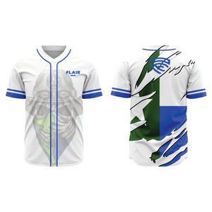 Venta al por mayor personalizada de moda Jersey de béisbol transpirable sublimación camisa con estilo único para juegos conjuntos - Product Image 4