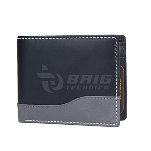 Portefeuille en cuir véritable Design durable fabriqué à la main pour un usage quotidien et les voyages Portefeuille en cuir minimaliste - Product Image 1