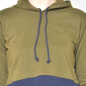 Survêtement décontracté pour femme à capuche, personnalisable, faible MOQ, en coton 100% premium, respirant, écologique, taille élastique - Product Image 4