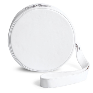 Étui à capuchon à couronne maçonnique Forme ronde Imitation cuir blanc quantité minimale de commande bas Service OEM Étui à capuchon maçonnique personnalisé - Product Image 5