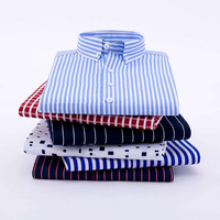 Camisas de Vestir Formales Personalizadas para Hombre, Manga Larga, con Botones, para Oficina, Fabricante OEM ODM, Venta al Por Mayor