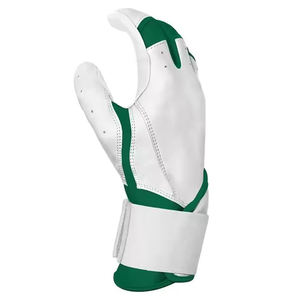 Guantes de Bateo Unisex Profesionales de Primera Calidad, Ambidiestros, con Cierre de Velcro, de Piel de Cabra Digital, con Puño Largo - Product Image 3