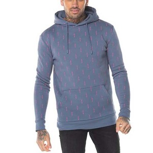 เสื้อสเวตเตอร์มีฮู้ดของผู้ชายระบายอากาศได้ดีเสื้อสเวตเตอร์มีฮู้ดเข้ารูปผ้าฝ้าย100% พิมพ์ลายออกแบบได้ตามต้องการ - Product Image 2