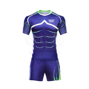 Meilleure vente uniforme de rugby à séchage rapide uniforme de rugby de taille personnalisée fabricant pakistanais uniforme de rugby - Product Image 1