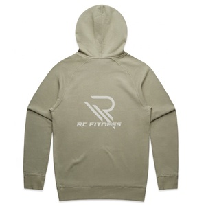 Sweat à capuche surdimensionné en molleton brodé en coton 100% personnalisé multicolores pour hommes, lavage à l'acide, épaules tombantes - Product Image 2