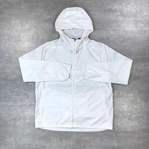 Winter Hooded Quick Dry Windbreaker Tracksuit Zippered <b>Jacket</b> Pants Lightweight Durable Sportswear <b>for</b> Jogging Hiking Solid - Product Image 2