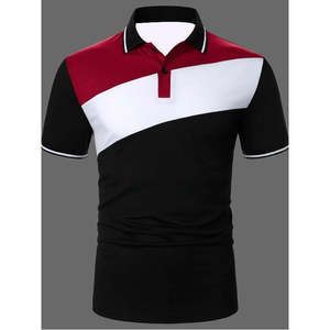 NOVEDAD DE VERANO 2025, Polo informal de estilo Simple de Color hechizo para hombre, polo deportivo de manga corta con solapa de negocios - Product Image 5