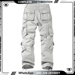 กางเกงแฟชั่นฮิปฮอปและกางเกงคาร์โก้แบบลำลองมีกระเป๋าเทรนด์ฤดูใบไม้ร่วง - Product Image 4