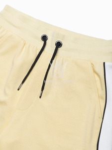 Pantalones Cortos de Verano para Hombre, Cintura Alta, Estilo Vintage, Forro Polar, Transpirables, Cómodos, Tallas Grandes, Impermeables, de Algodón y Elastano, con Cordón Ajustable - Product Image 3