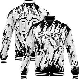 Chaqueta universitaria de alta calidad unisex a granel logotipo bordado personalizable al por mayor ideal para tiendas de ropa y amantes de la moda - Product Image 3