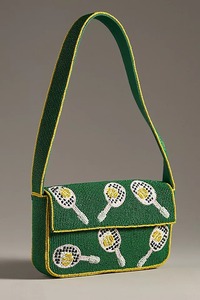 Savannah Luxe Beaded Bee Pouch Animal Print Cremallera Bolso de mano Regalo Hecho a mano Leopardo Monedero Tribal Boho Glam Accesorios - Product Image 4