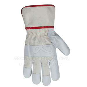 ถุงมือทำงานหนังระบายอากาศได้ดีคุณภาพสูงสำหรับผู้ชายผลิตจากแบรนด์ส่วนตัวที่ติดโลโก้ของคุณเอง AI-WG-03ระดับนานาชาติ - Product Image 3