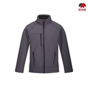 Veste Softshell sur mesure pour homme, fermeture éclair, tissu respirant avec logo personnalisé - Product Image 6