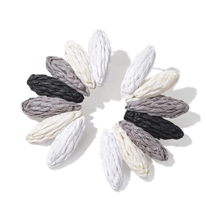 Eye-catching Design Natural Seagrass <b>Fashion</b> Jewelry <b>Earrings</b> <b>Fashion</b> <b>Earrings</b> Handmade Wholesale From Vietnam Artisans - Product Image 4