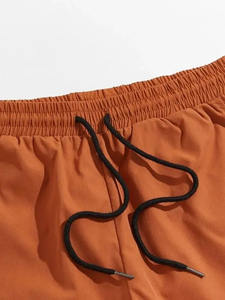 Pantalones cortos de chándal informales de verano de algodón orgánico para hombre con patrón de Bermudas, pantalones cortos para correr personalizados, pantalones cortos de material de lona con bolsillo - Product Image 5