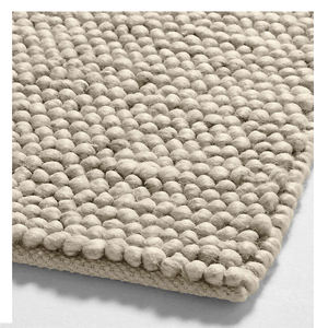 Alfombras Modernas de Lana Natural, Tejidas a Mano, con Diseño de Bucle, Alfombras de Lana Hechas a Mano con Diseño de Bucle para Sala de Estar - Product Image 1