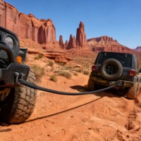 Corde cinétique à double tressage de haute qualité, sangle de remorquage en nylon personnalisée pour kit de récupération 4x4
