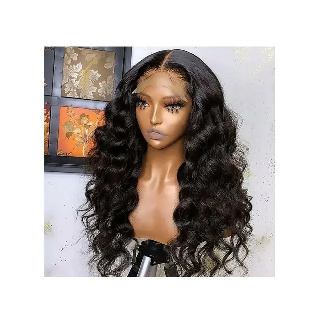 Premium Grade Body Wave 100% Virgin Brazilian Human Hair with Lace Frontal Wig For Sale Manufacturer & Exporters