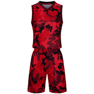 Ensemble de sport pour homme, léger, respirant, 100% polyester, uniforme de basket-ball personnalisable, facile à porter, populaire pour adultes - Product Image 1