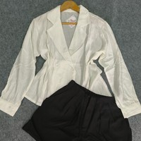 Ensemble élégant pour femmes, ensemble de 2 pièces, prix d'usine, vêtements décontractés, lavables, emballage personnalisé, fabricant vietnamien, élastique
