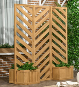 Jardinière intégrée et écran acoustique en bois - Product Image 6