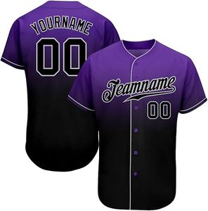 Camiseta de béisbol de sublimación personalizada 2025 para hombres, camisa de poliéster transpirable de secado rápido, uniforme de equipo deportivo OEM, diseño de conjunto impreso - Product Image 1