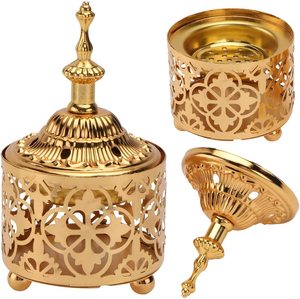 Soporte de incienso para hotel, quemador de incienso con atrapamoscas grande, 9 orificios para temple, hotel, restaurante, regalo de retorno de boda - Product Image 5