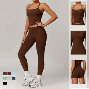 New Women Clothing Yoga Vest Sports <b>Bra</b> Fitness Set Sports 4pcs Suit Yoga Long Sleeve Gym <b>Tank</b> <b>Top</b> Jogger Sweatpants Sweatshirt - Product Image 3