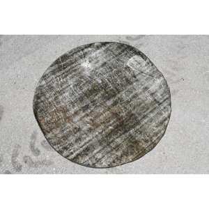 พรมขนสัตว์สีน้ำตาลและสีดำแนวชนบทพรม4x4ft สี่เหลี่ยมผืนผ้าขนาดใหญ่ตกแต่งห้องรับแขกแฮนด์เมดสำหรับวัยรุ่น - Product Image 1