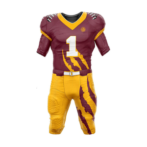 Uniforme de fútbol americano para hombres y mujeres Uniformes de fútbol americano Kit Gridiron Receptor ancho Proveedor del fabricante de Pakistán - Product Image 5