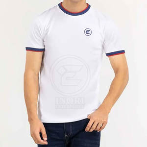 Dernier style, best-seller, t-shirts en coton 100% tricotés pour hommes, personnalisés, séchage rapide et respirants - Product Image 1