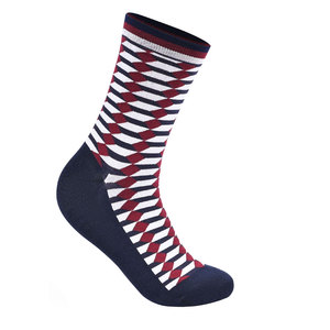 Chaussettes pour hommes en gros, personnalisées, de haute qualité, colorées, tendance, respirantes et à séchage rapide, fabriquées en tissu - Product Image 2