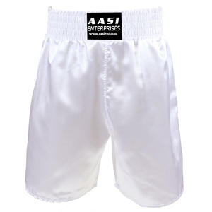 Nouveaux shorts de Muay Thai et de kick-boxing personnalisés, shorts de boxe en satin super fin 2026 - Product Image 5