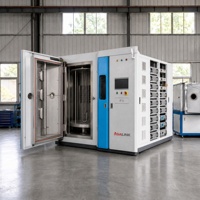Machine de revêtement PVD AsiaLink avec pompe à moteur pour moules de pièces automobiles, équipement de placage sous vide industriel doté d'un contrôle PLC
