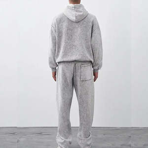 ชุดกีฬาลำลองสำหรับผู้ชายชุดวิ่งจ๊อกกิ้งพิมพ์ลายผ้าฝ้ายโพลีเอสเตอร์ - Product Image 6