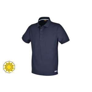 เสื้อโปโลสามกระดุมเบต้า200กรัม/M3สีฟ้าทำจากผ้าคอตตอนเพื่อความปลอดภัย - Product Image 1