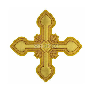 Croix brodée religieuse Croix brodée à la main bon marché de haute qualité - Product Image 2