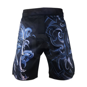 Pantalones Cortos Deportivos de Karate y MMA con Logotipo Personalizado, de Poliéster/Algodón, Ligeros, Transpirables y de Alta Calidad para Artes Marciales Masculinas - Product Image 6