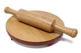 Rouleau à pâtisserie et planche à rouler en bois rond, outils de cuisson, articles de cuisine pour la maison, fabrication artisanale de rouleaux à pâtisserie en bois, planche à pâtisserie - Product Image 3