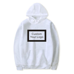 Wholesale 100% Cotton Pullover Hoodie Men High Quality Custom Silk Screen Printed OEM Service <b>Winter</b> <b>Fleece</b> Solid Pattern - Product Image 6