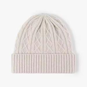 Casual Solid Color High Quality Warm Winter <b>Knitted</b> <b>Beanies</b> for Men and Women Acrylic <b>Beanie</b> Unisex High Quality Winter <b>Beanie</b> - Product Image 1