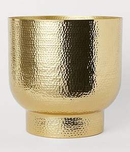 Lot de 3 pots de fleurs et jardinières en fer Pots et jardinières décoratifs de jardin Jardinière en métal doré Moderne Intérieur Maison et jardin par India - Product Image 4