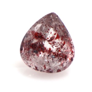 Cabujón de piedra de corte facetado de rutilo de Super Seven Amethyst Natural de 18 quilates Tamaño de piedra de corte de lepidocrocita de Super Seven 18X16MM - Product Image 4