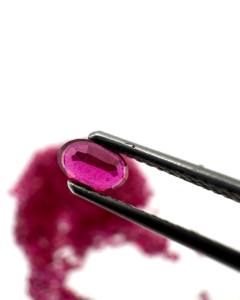 Rubí Sintético Ovalado Creado en Laboratorio, Gema de Rubí Sintético Suelta, Piedra Roja Facetada para Joyería, Rubí de Laboratorio Asequible - Product Image 4