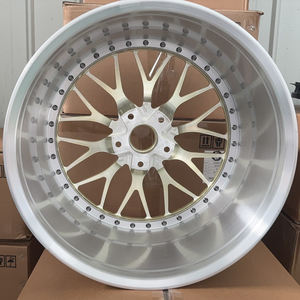 Viaol 4 pièces, nouvelles jantes en alliage d'aluminium forgé poli or champagne, deux pièces, avec design concave pour E545 G300 - Product Image 5