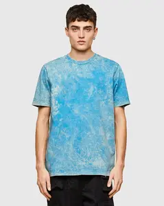 Custom Men Acid Wash T Shirt Top Quality Slim Fit T-Shirts / Best Quality Men T Shirt In Solid Colors Casual Clothing