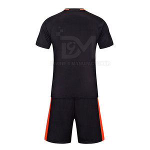 ชุดฟุตบอลคุณภาพสูง ระบายอากาศได้ดี แขนสั้น สีตามสั่ง ผลิตจากโรงงาน ผลิตจากโพลีเอสเตอร์ 100% สำหรับผู้ใหญ่ชาย - Product Image 2